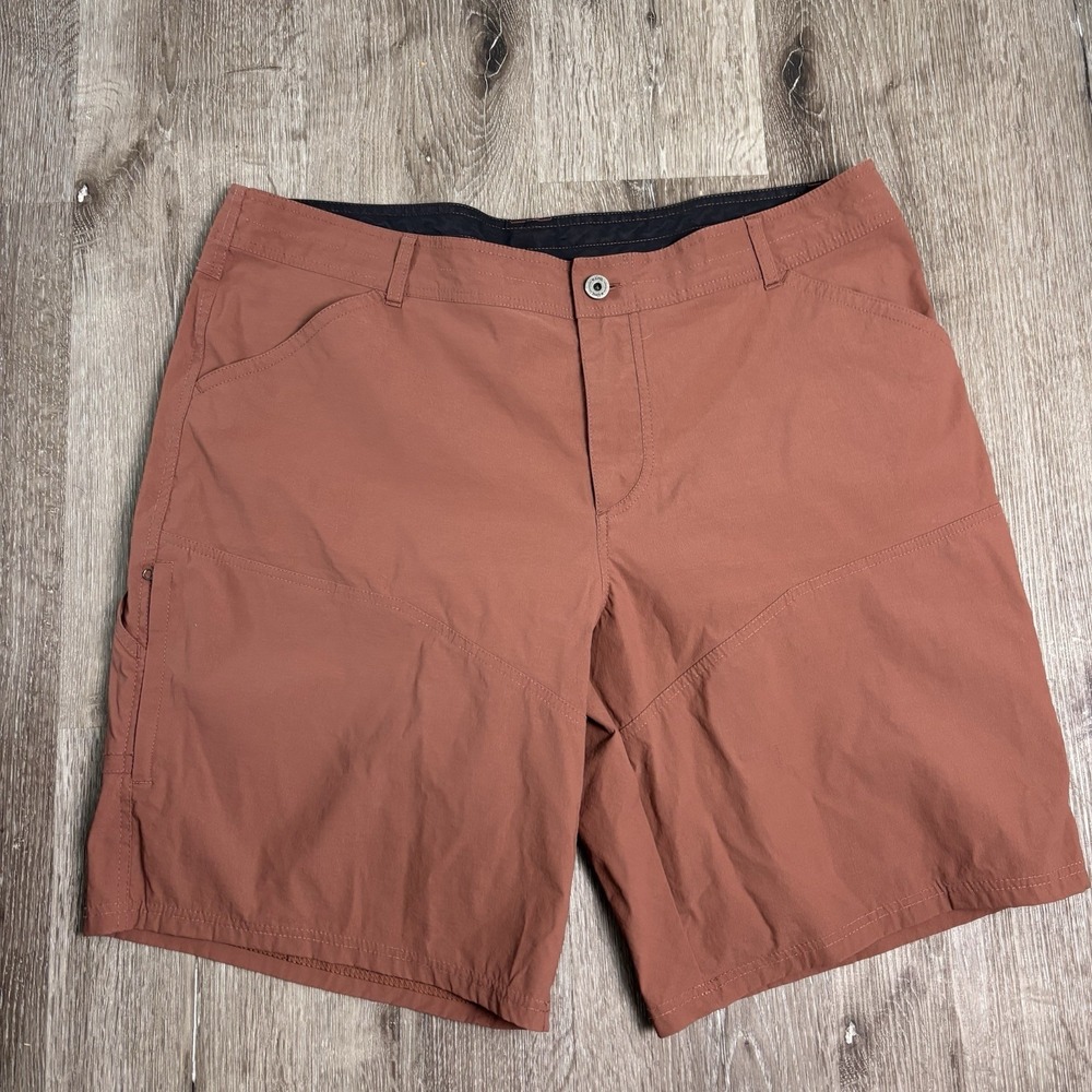 KUHL Renegade 11" Shorts 42 Terracotta Brown Utility Outdoor Performance 5121
